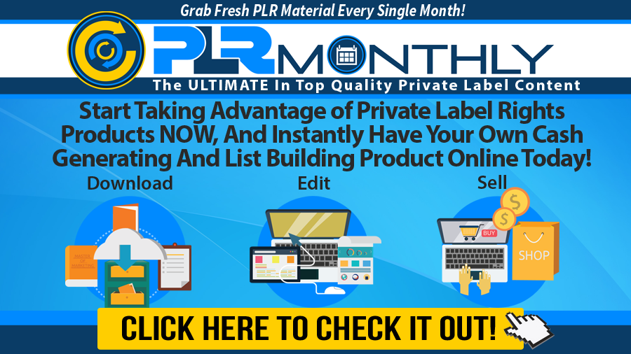 PLR Monthly